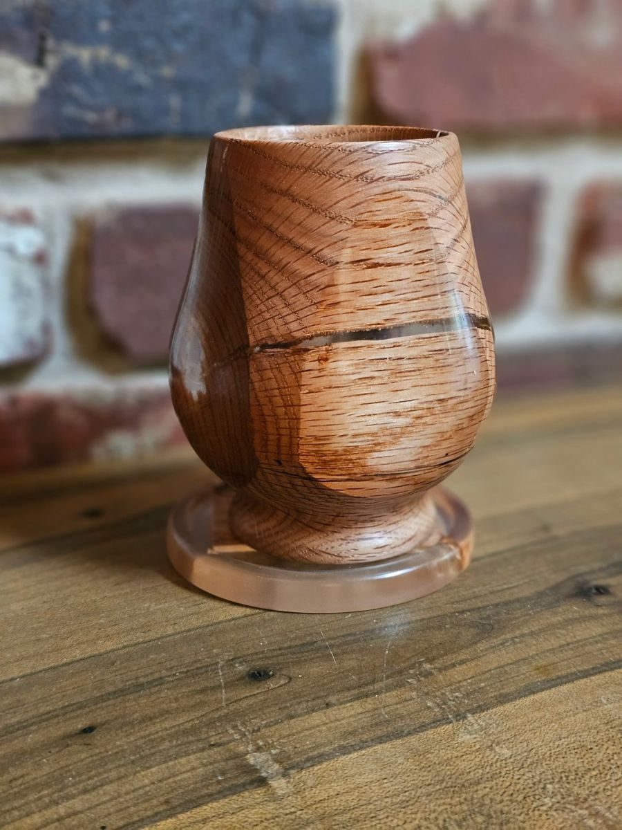 Red Oak Tulip Sipper, tulip-shaped whiskey sipper
